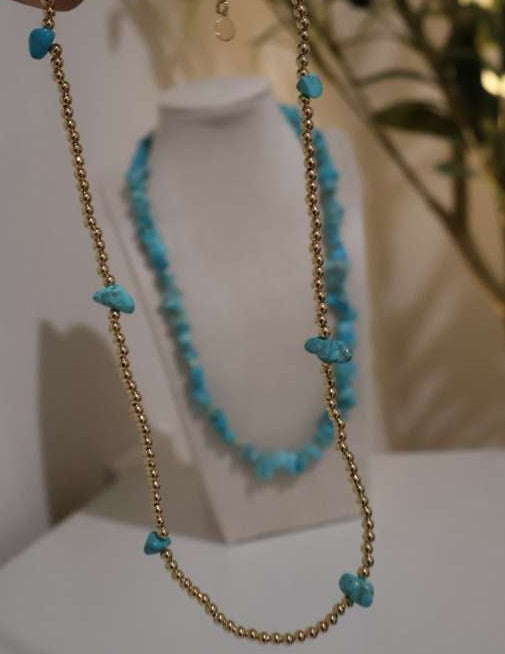 Alma turquesa Necklace