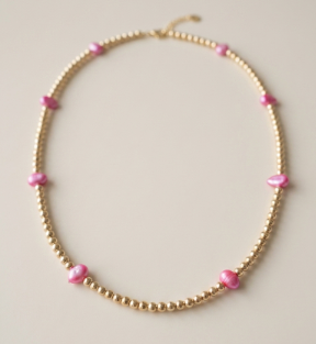 Alma Fucsia Necklace